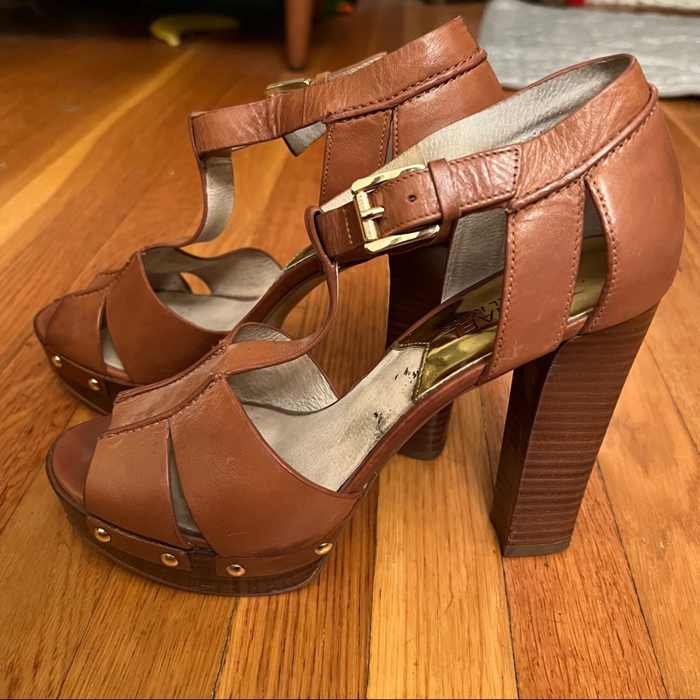 Retro Platform Heels by Michael Kors size 8M